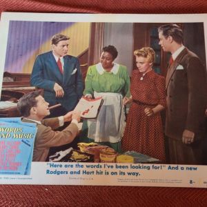 Words And Music 1948 General Lobby Cards