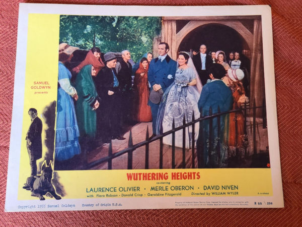 Wuthering Heights 1939 General Lobby Cards