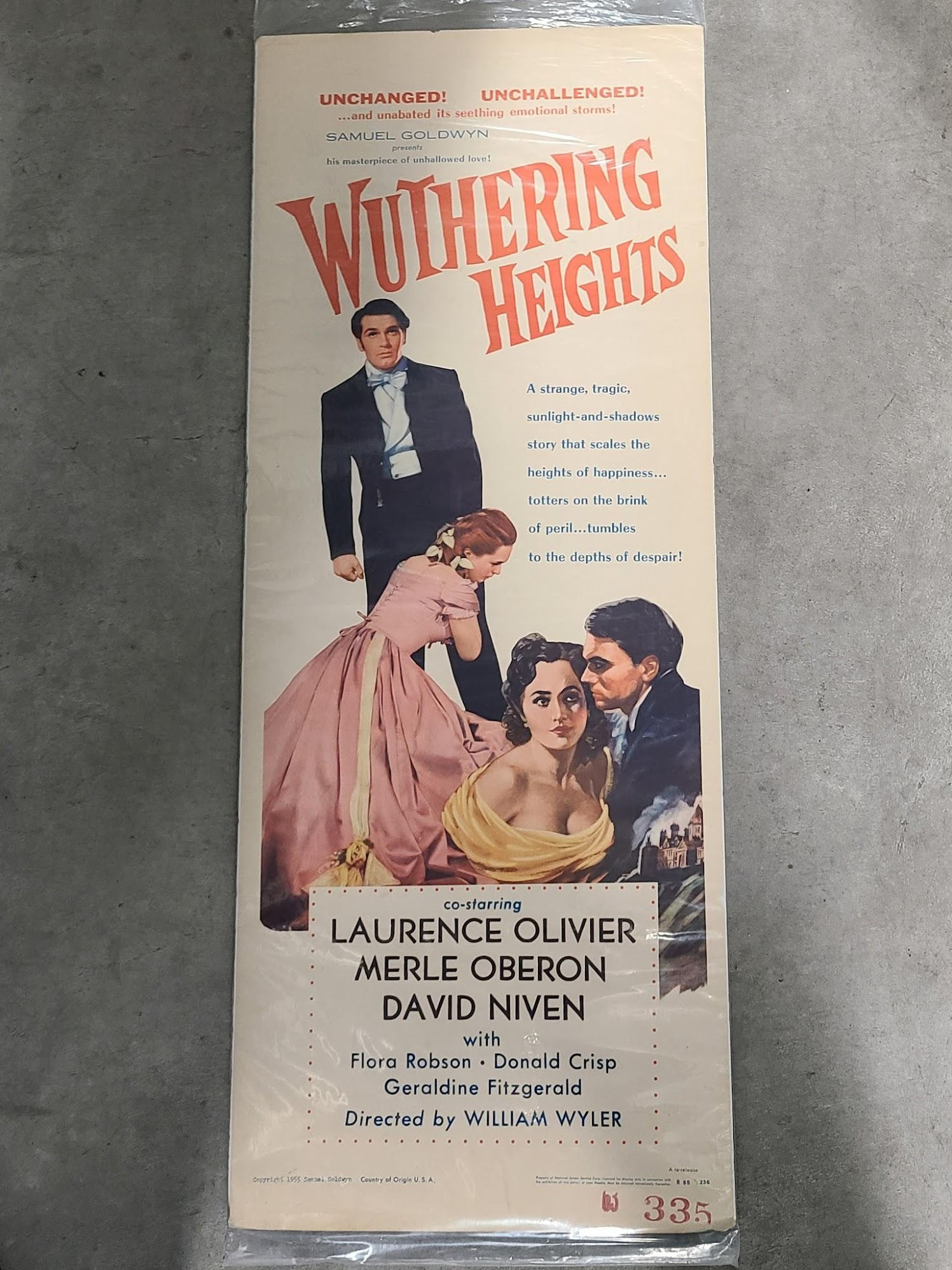 Wuthering Heights 1939 Inserts