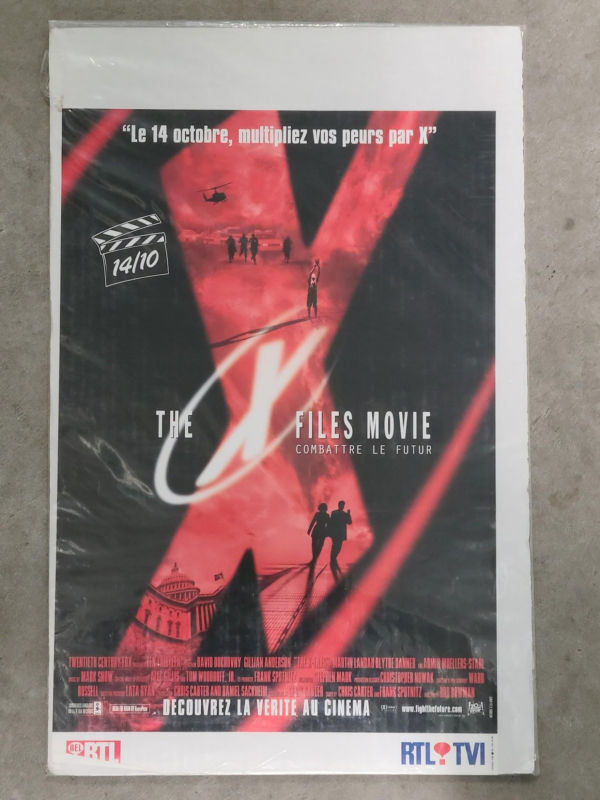 X Files Movie 1998 Belgium