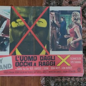 X: The Man With X-Ray Eyes 1963 Fotobusta