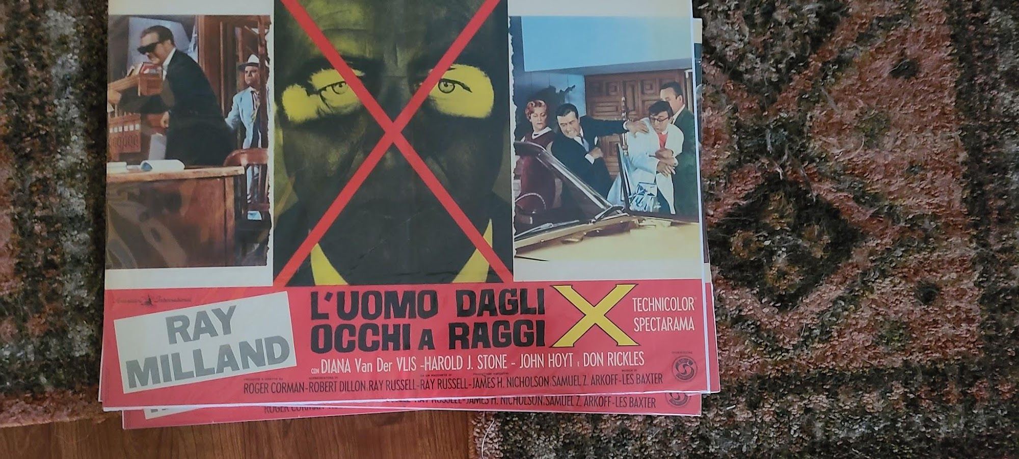 X: The Man With X-Ray Eyes 1963 Fotobusta