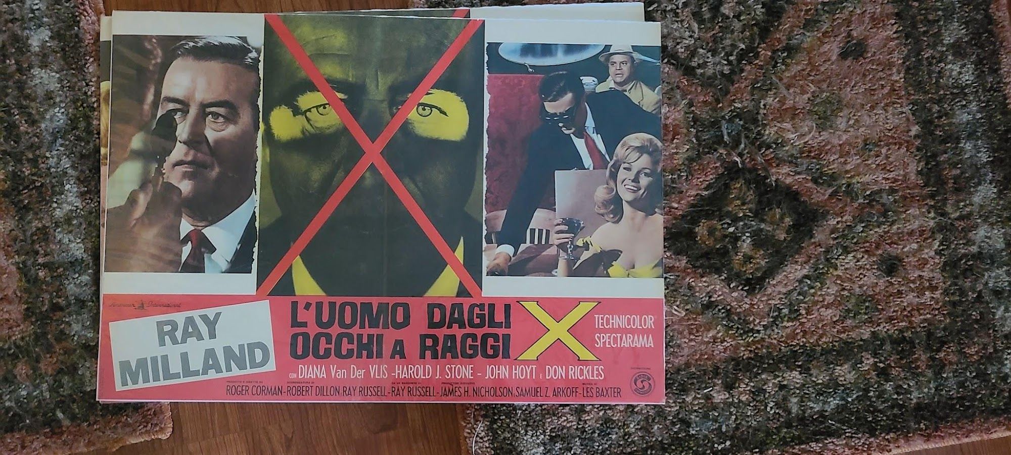 X: The Man With X-Ray Eyes 1963 Fotobusta