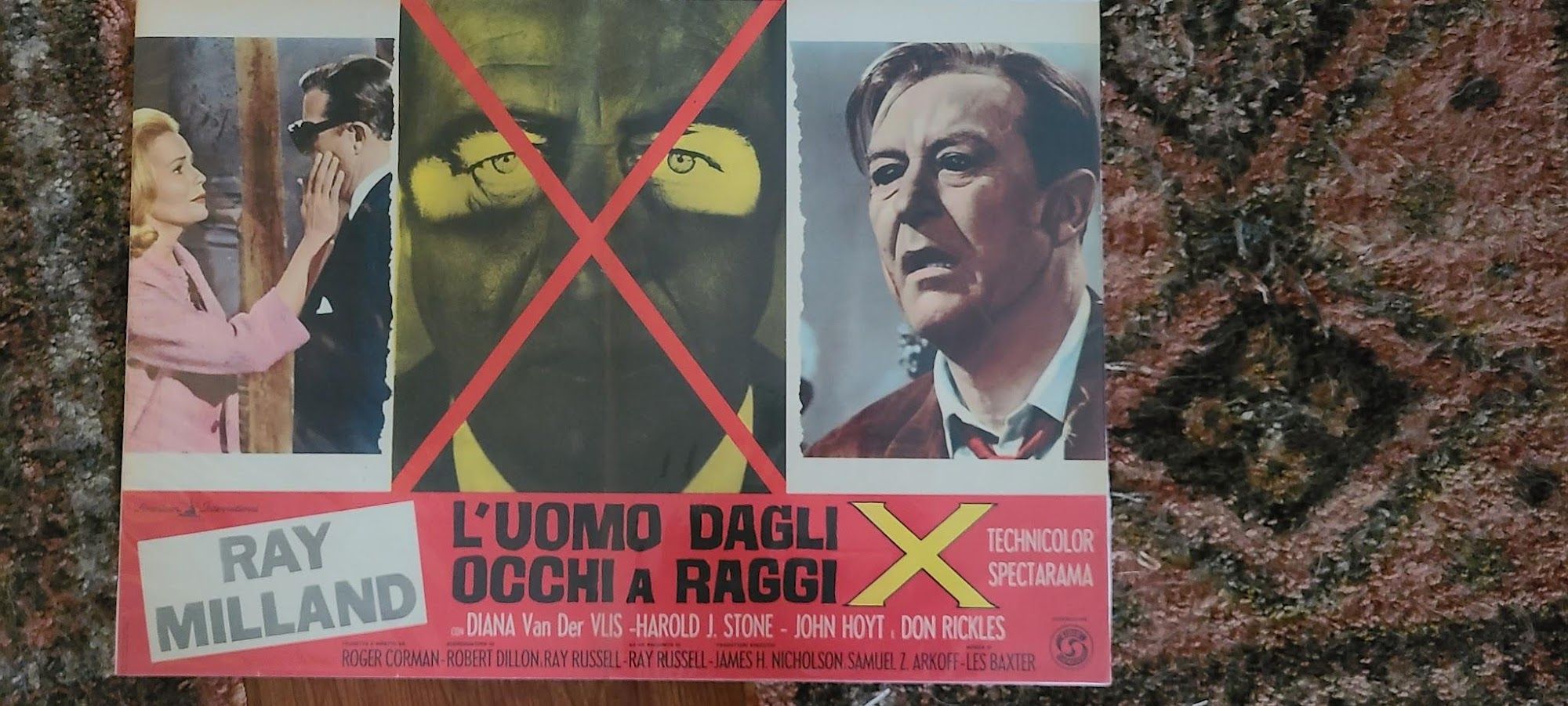 X: The Man With X-Ray Eyes 1963 Fotobusta