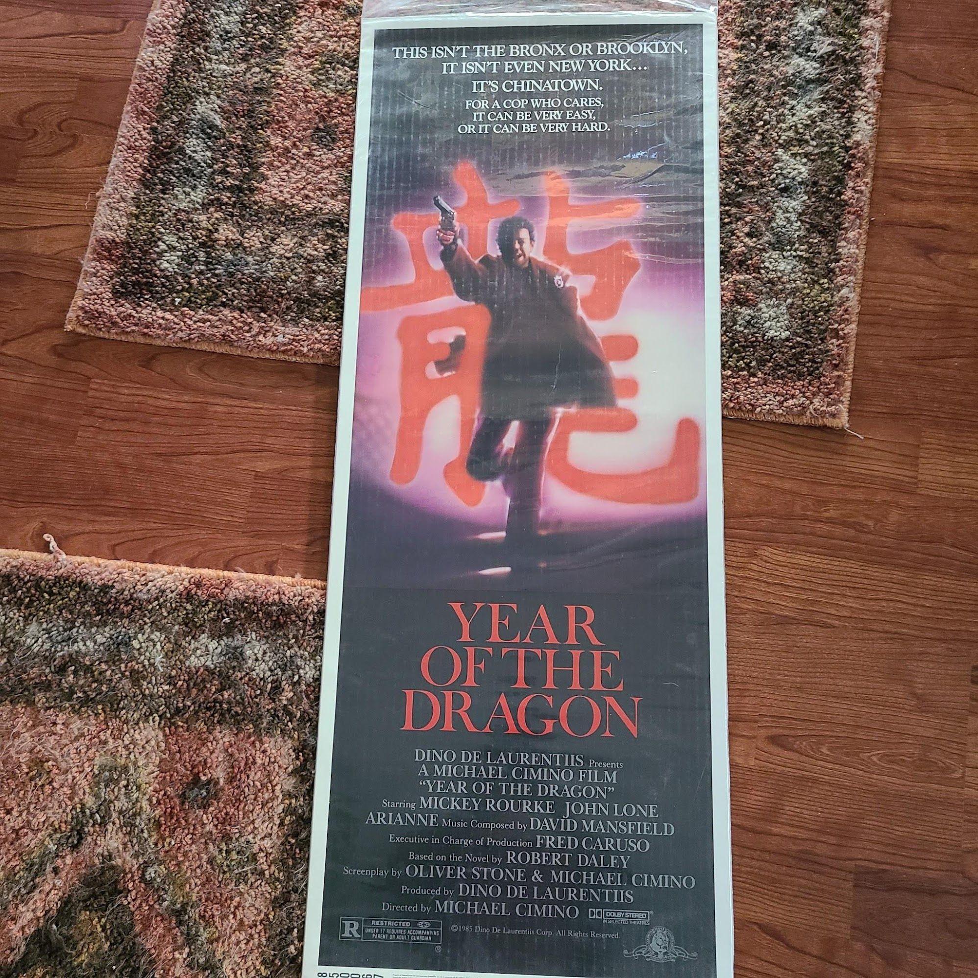 Year Of The Dragon 1985 Inserts