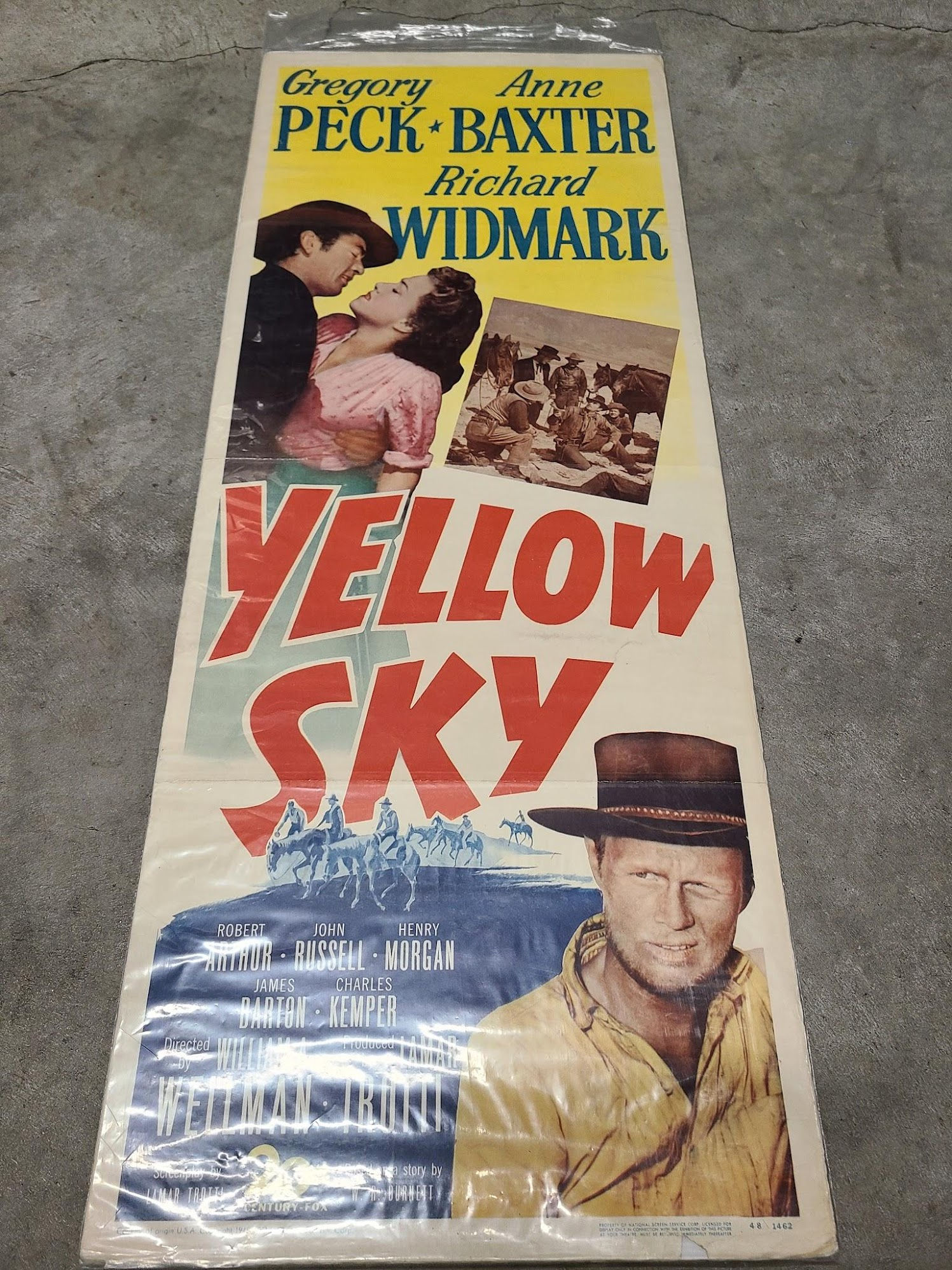 Yellow Sky 1948 Inserts