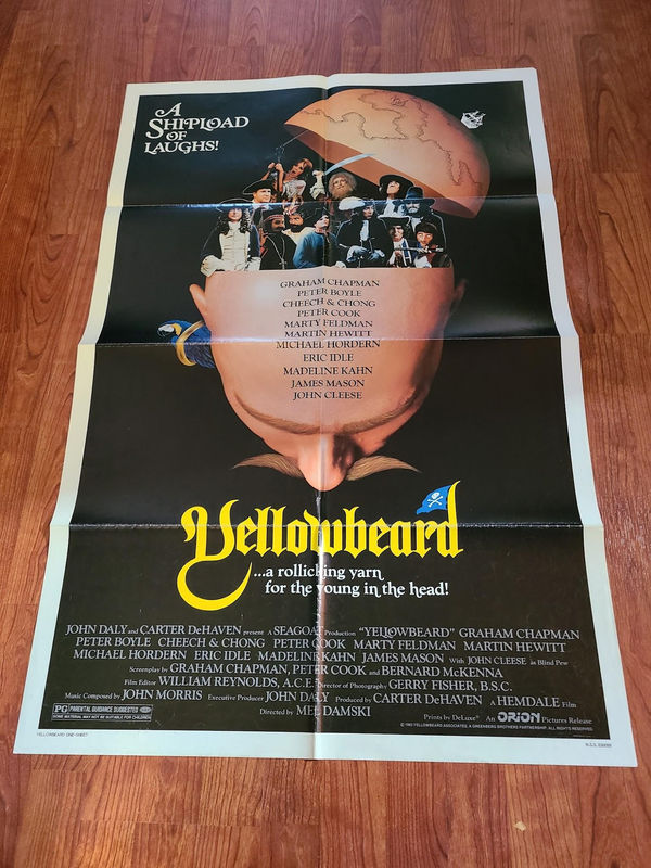 Yellowbeard 1983 1 Sheets/US