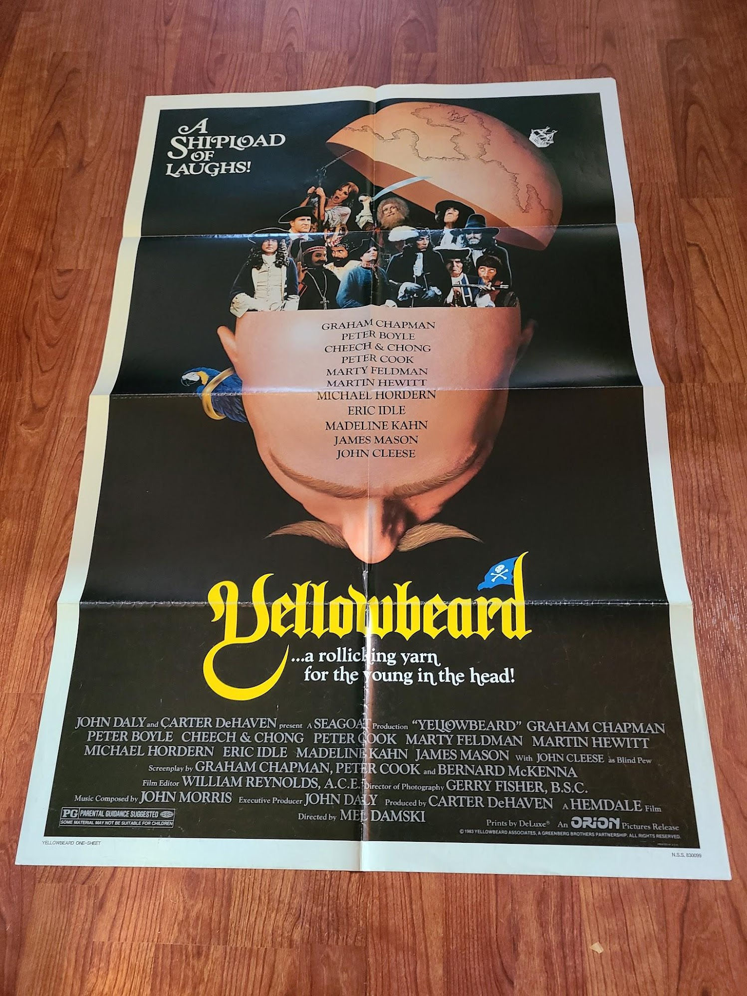 Yellowbeard 1983 1 Sheets/US