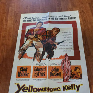 Yellowstone Kelly 1959 1 Sheets/US