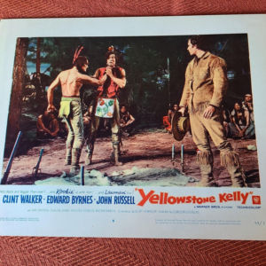 Yellowstone Kelly 1959 Western Lobby Cards