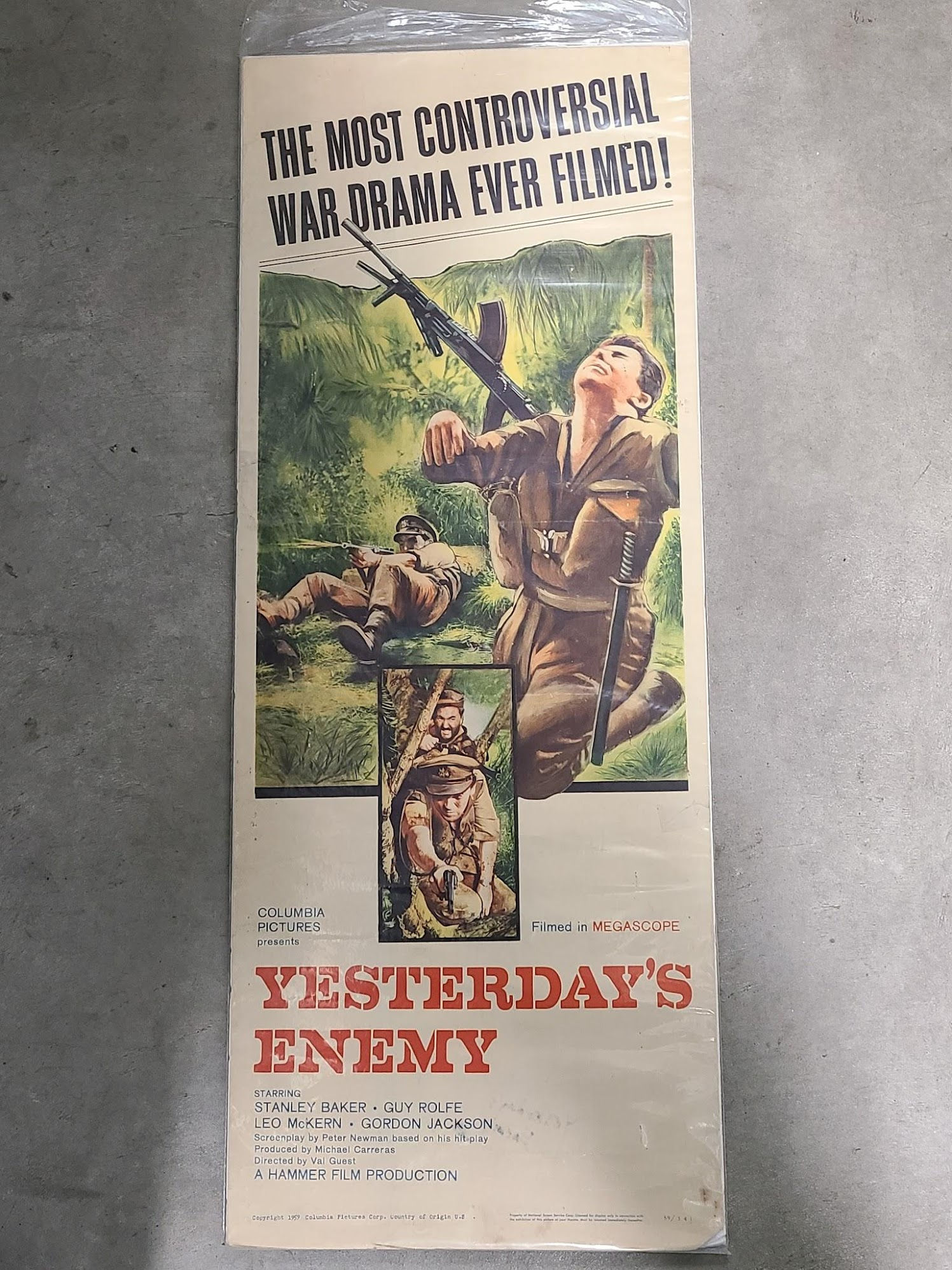 Yesterday's Enemy 1959 Inserts