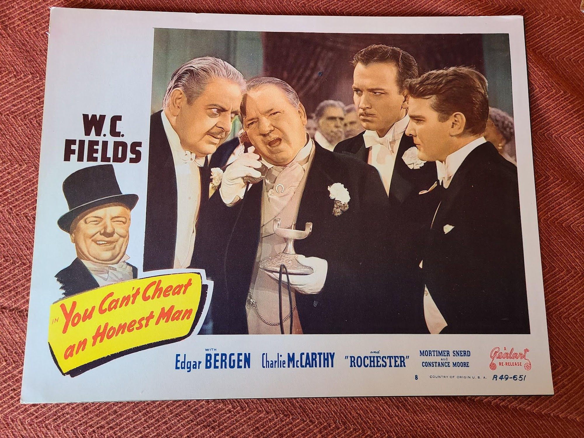 You Can't Cheat An Honest Man 1939 General Lobby Cards
