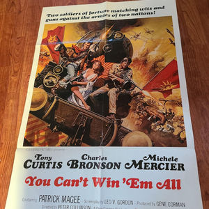 You Can't Win 'Em All 1970 1 Sheets/US