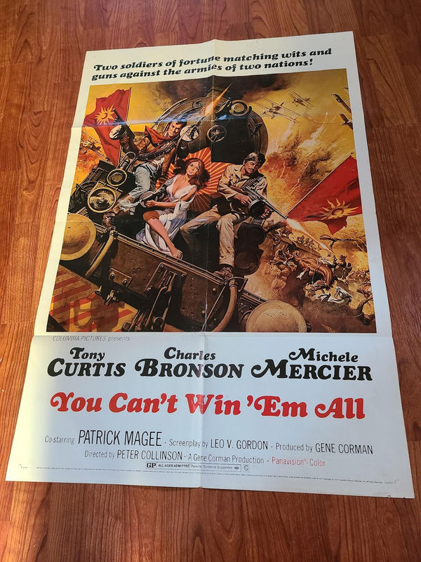 You Can't Win 'Em All 1970 1 Sheets/US