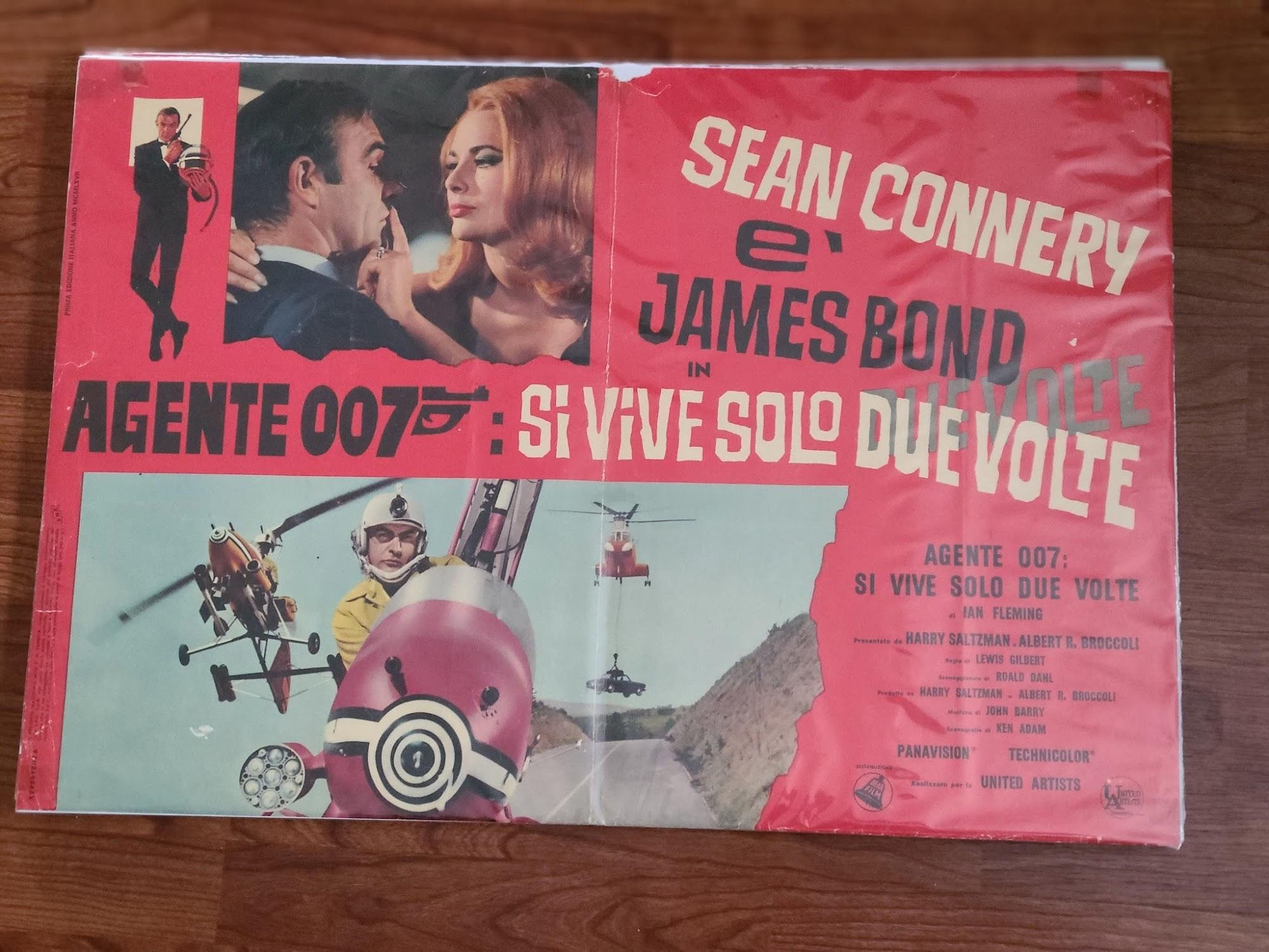 You Only Live Twice 1967 Fotobusta