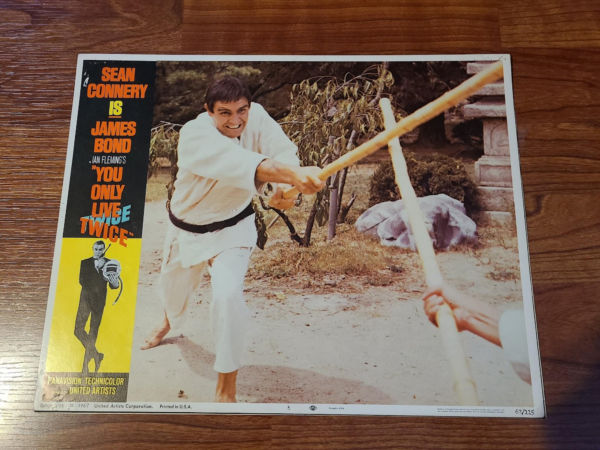 You Only Live Twice 1967 General Lobby Cards
