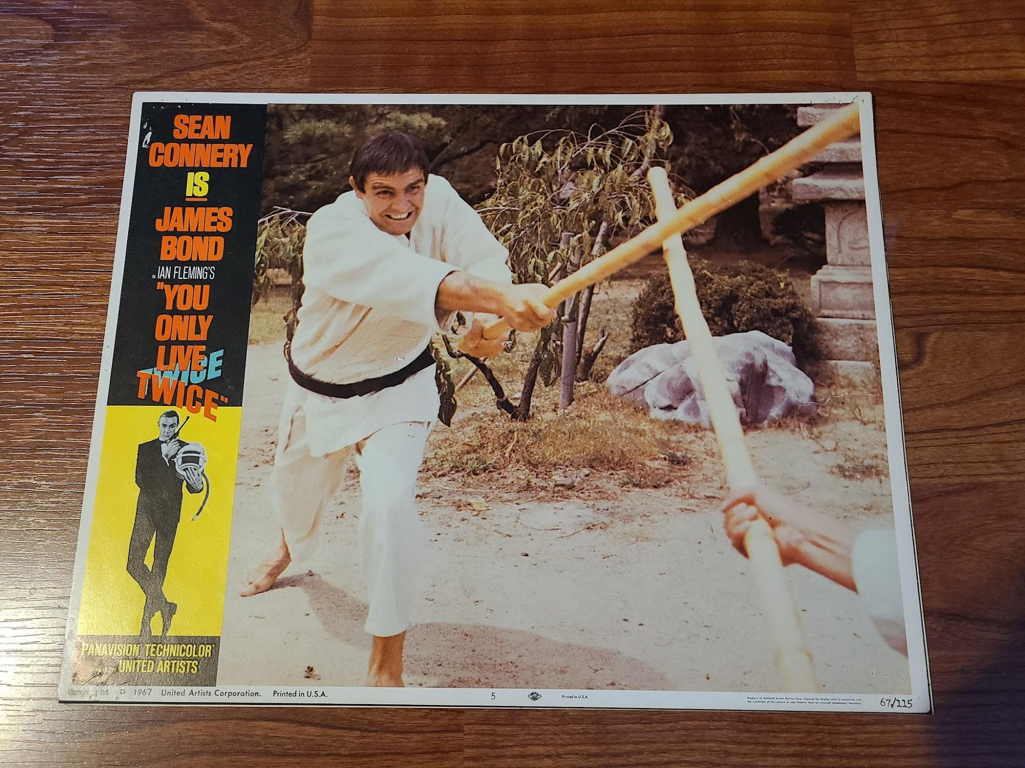 You Only Live Twice 1967 General Lobby Cards