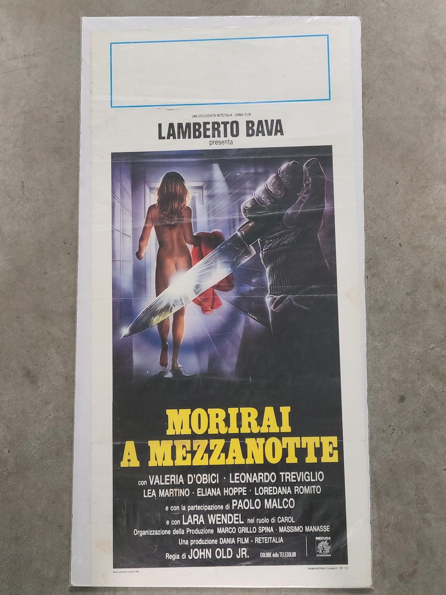 You'll Die At Midnight 1986 Locodina