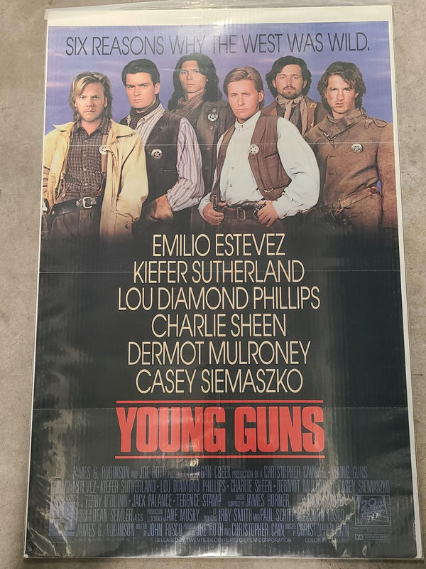 Young Guns 1988 1 Sheets/US