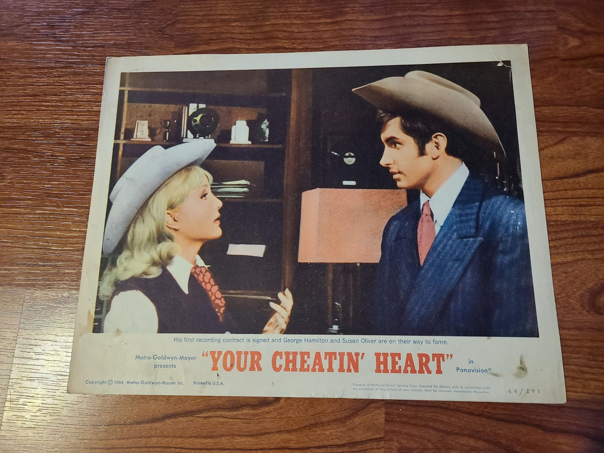 Your Cheatin' Heart 1964 General Lobby Cards