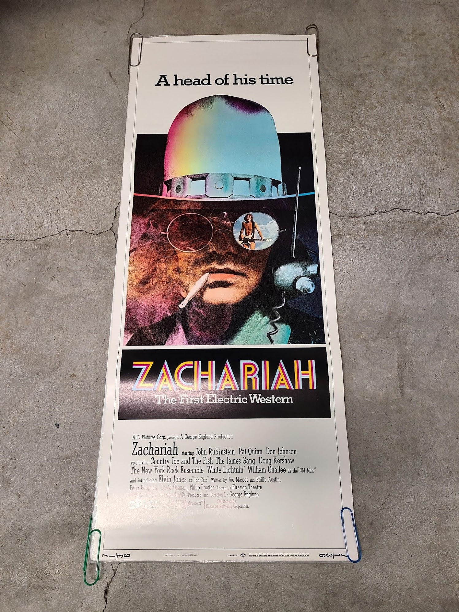 Zachariah 1971 Inserts
