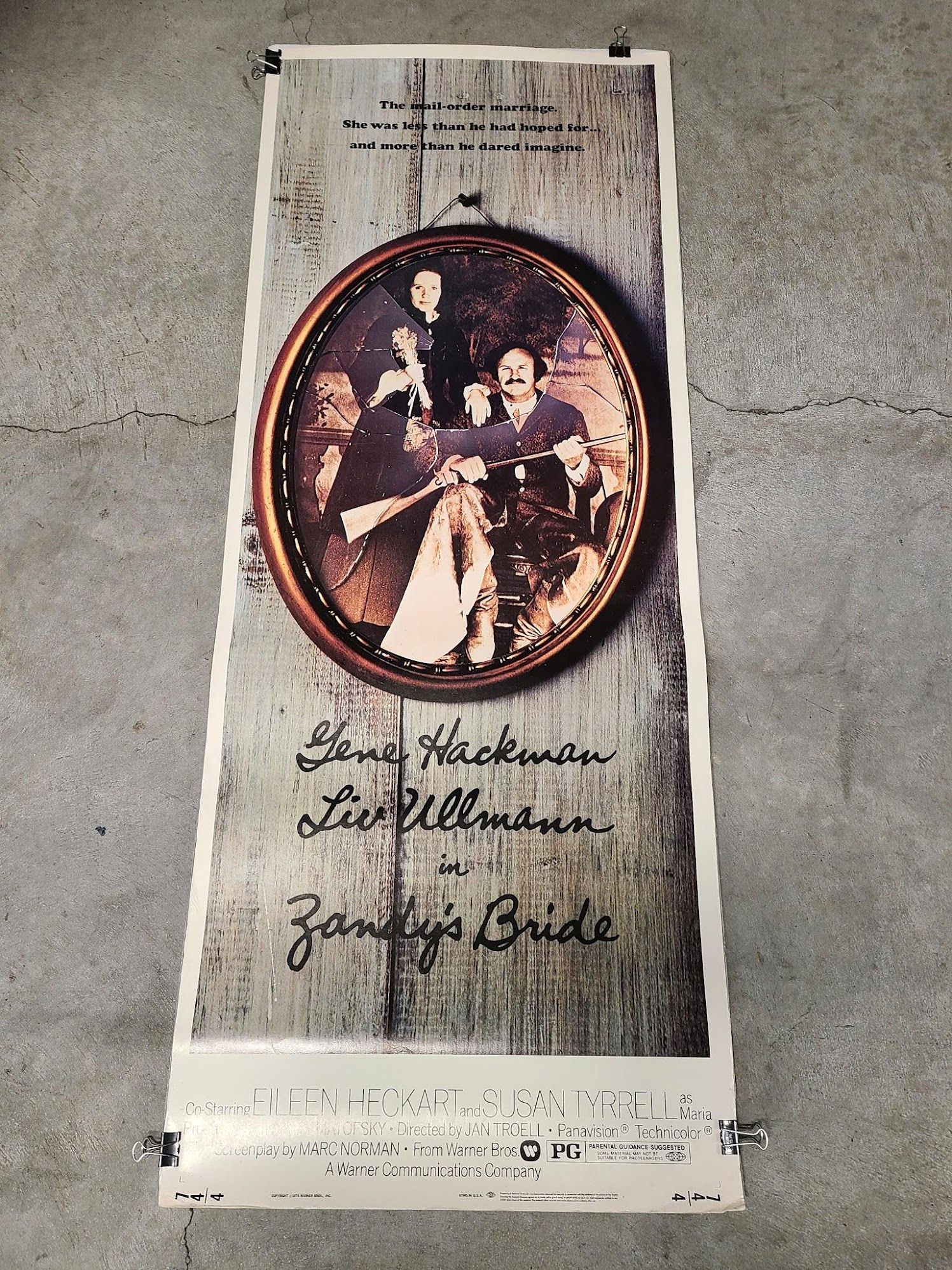 Zandy's Bride 1974 Inserts