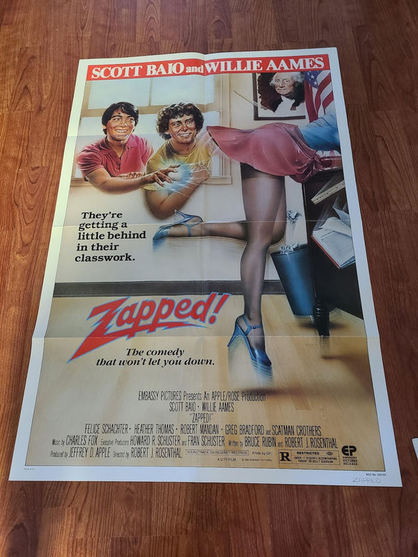 Zapped 1982 1 Sheets/US