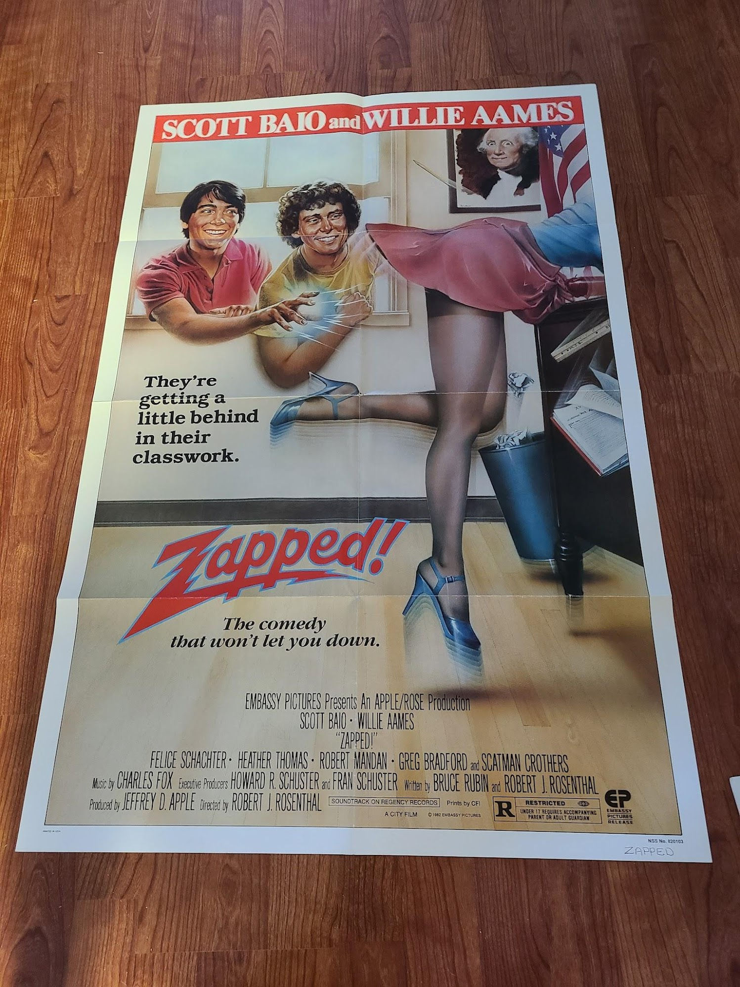 Zapped 1982 1 Sheets/US
