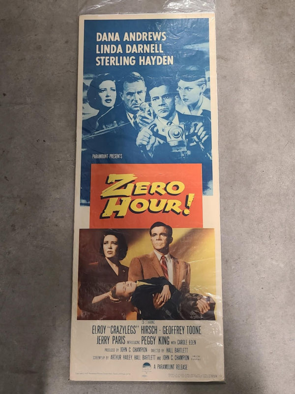 Zero Hour 1957 Inserts