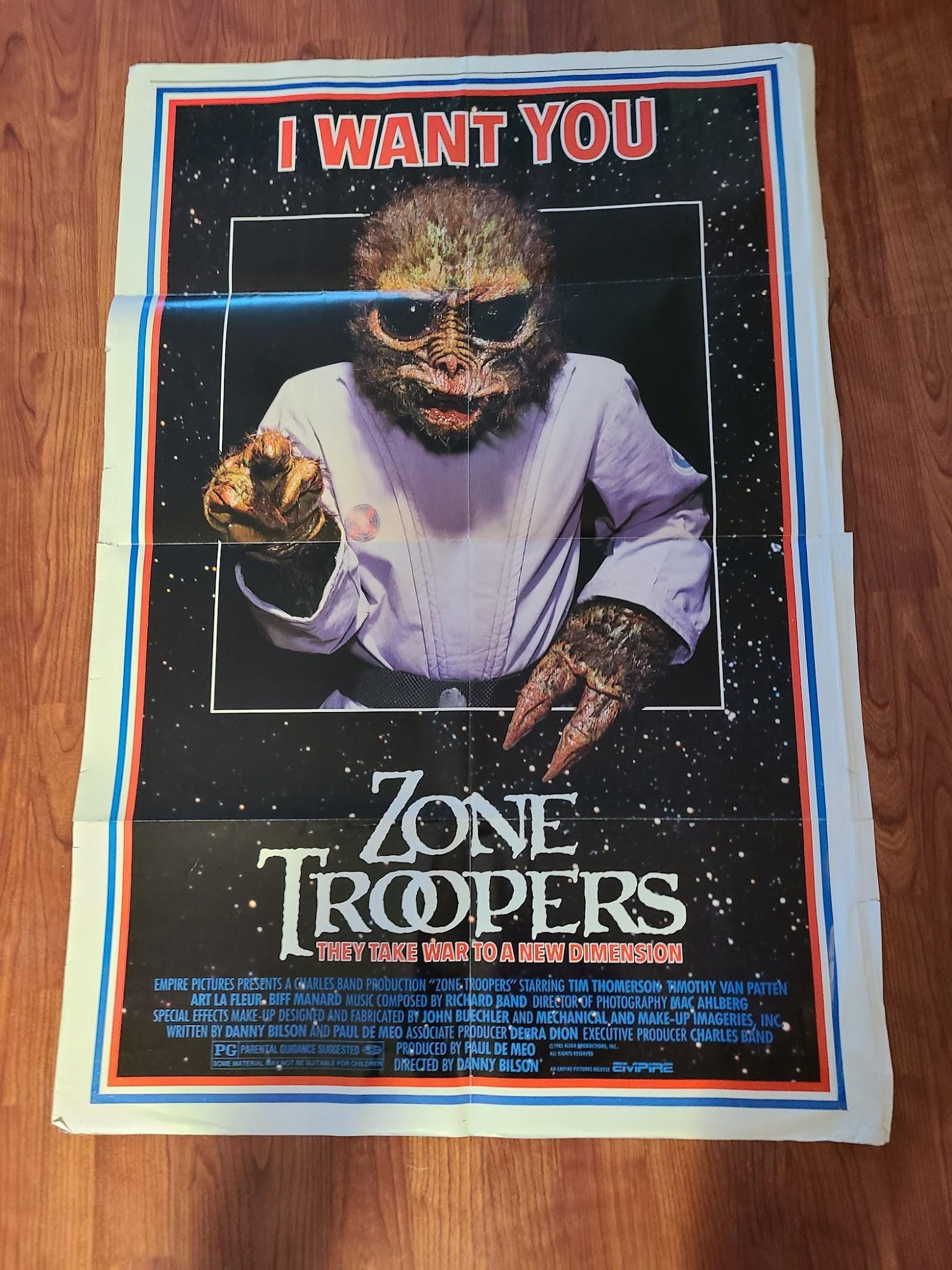 Zone Troopers 1985 1 Sheets/US