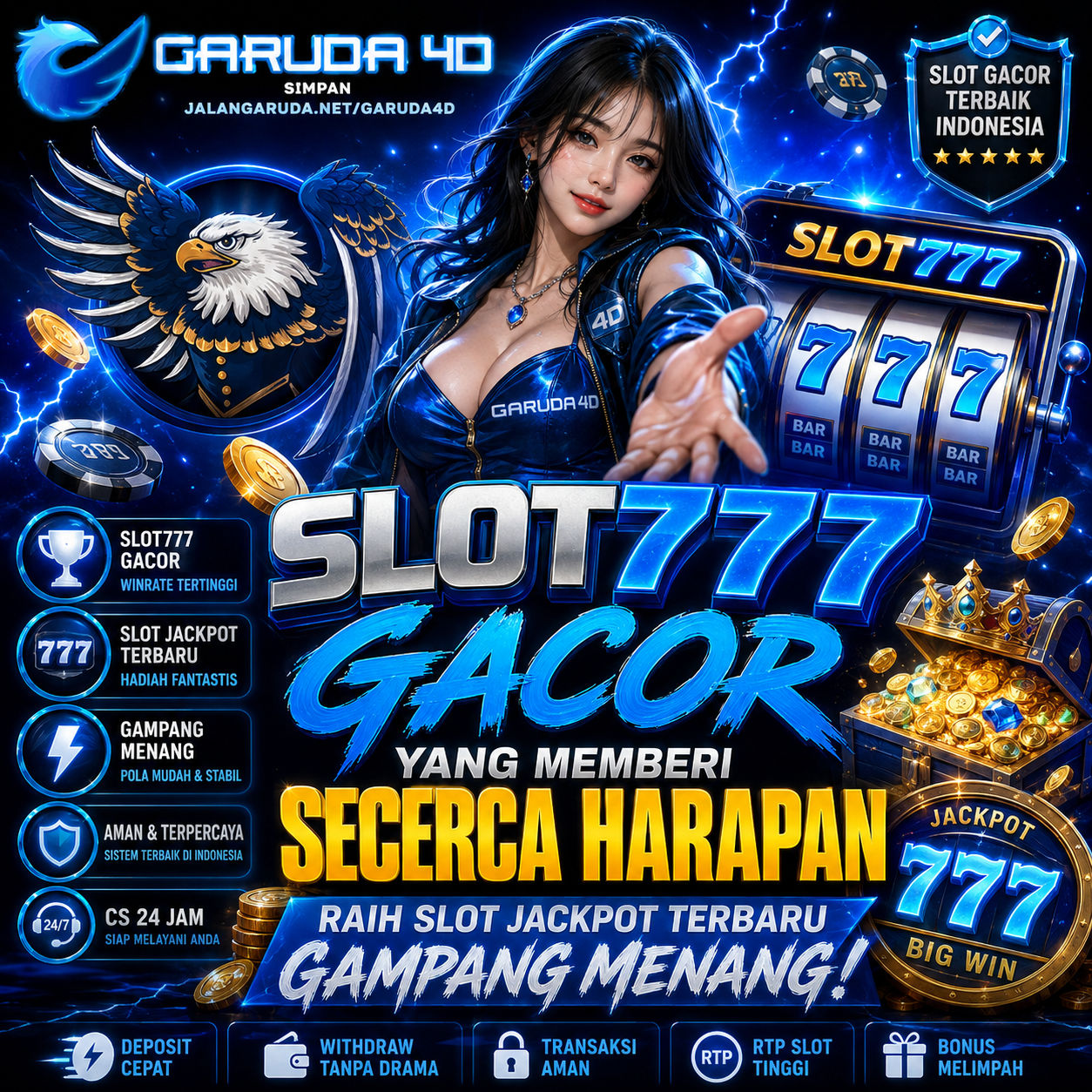 Garuda4d | Slot777 Gacor Yang Memberi Secerca Harapan Raih Slot Jackpot Terbaru Gampang Menang