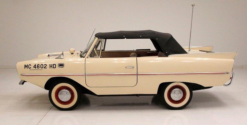 1964 Amphicar Model 770 Beach Sand White/Triumph Herald 70ci Engine