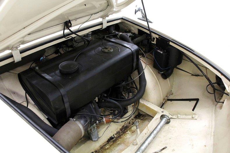 1964 Amphicar Model 770 Beach Sand White/Triumph Herald 70ci Engine