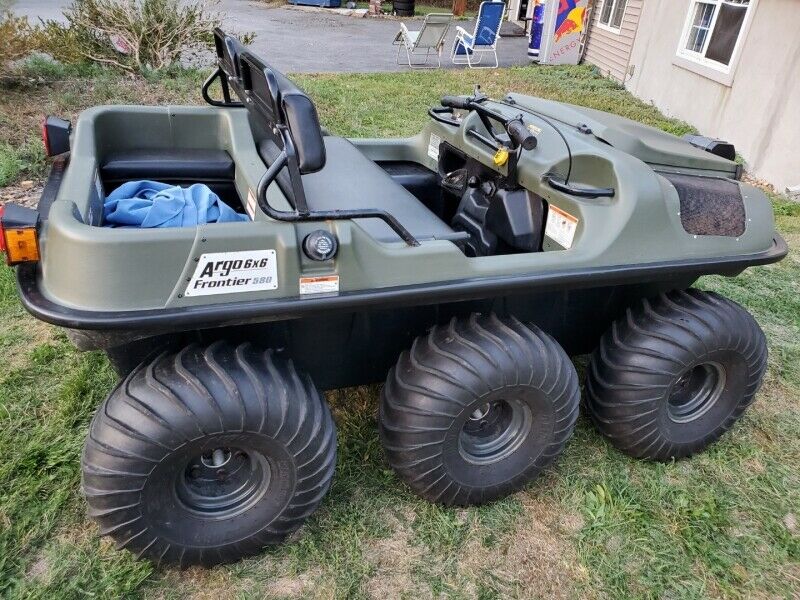 2010 ARGO Frontier 580 6×6 6WD Amphibious ATV vehicle