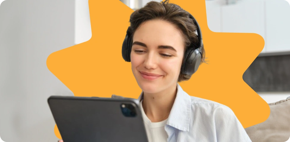 An accountant learning with Tax Nuggets on a tablet