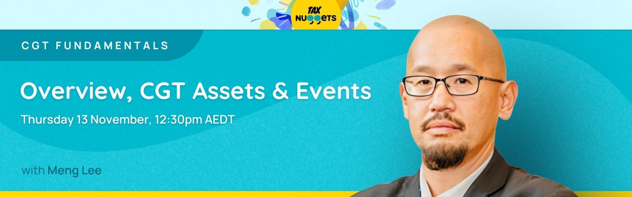Overview, CGT Assets & Events - CGT Fundamentals 2025 