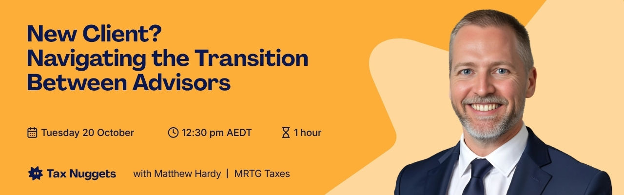 New Client? Navigating the Transition Between Advisors