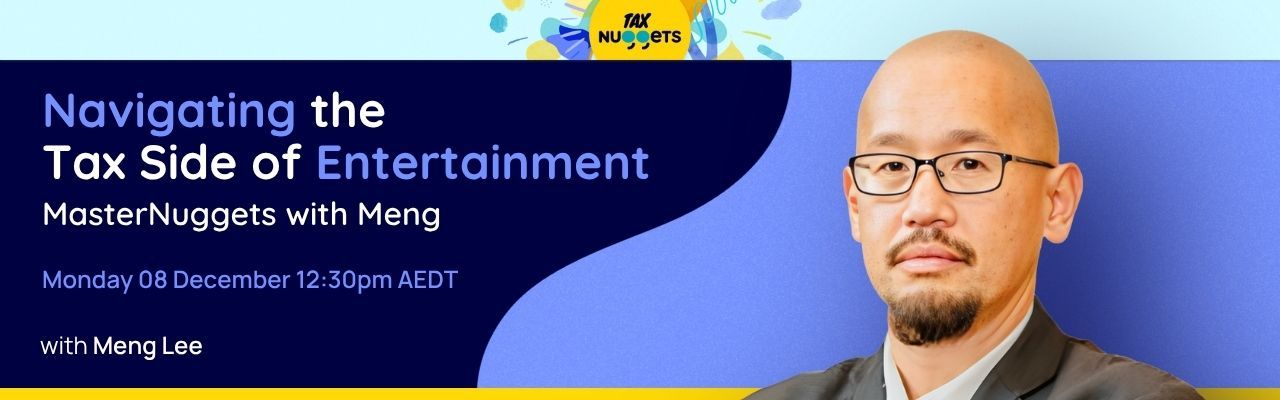 MasterNuggets with Meng: Navigating the Tax Side of Entertainment