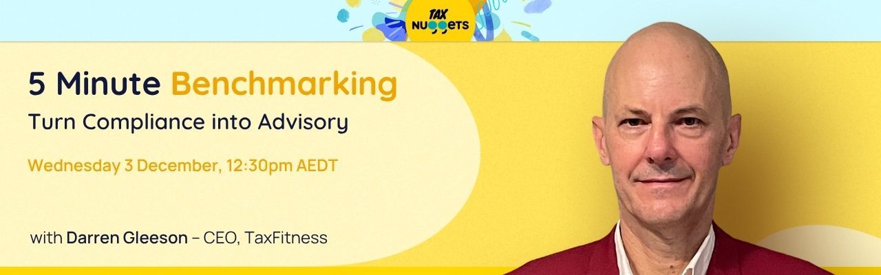 5 Minute Benchmarking: Turn Compliance into Advisory