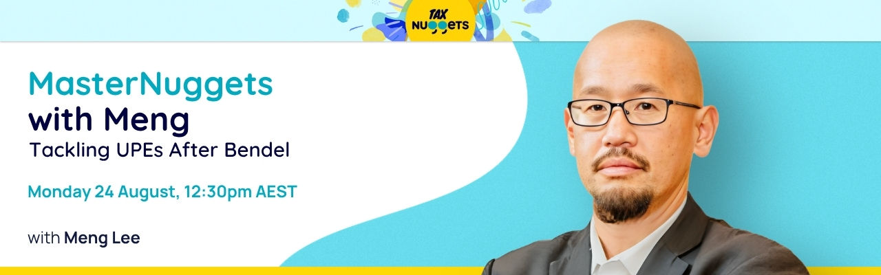 MasterNuggets with Meng: Tackling UPEs After Bendel