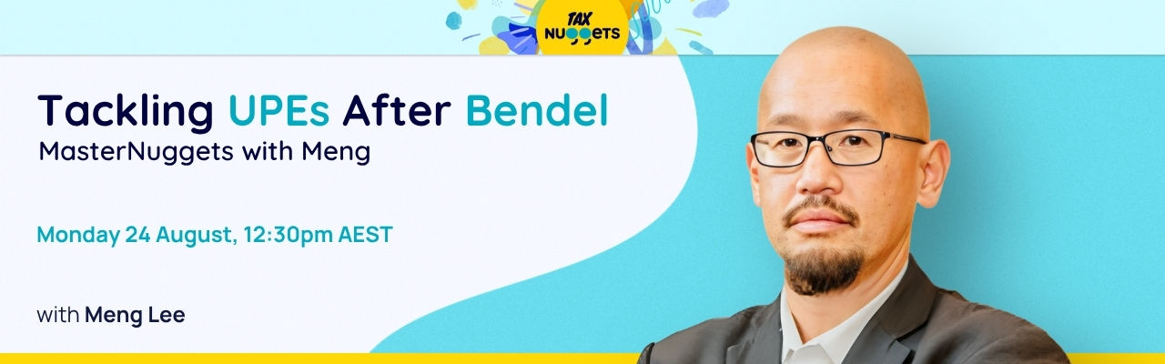 MasterNuggets with Meng: Tackling UPEs After Bendel