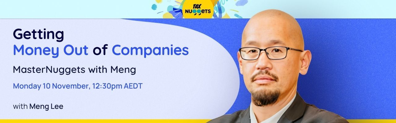 MasterNuggets with Meng: Getting Money Out of Companies