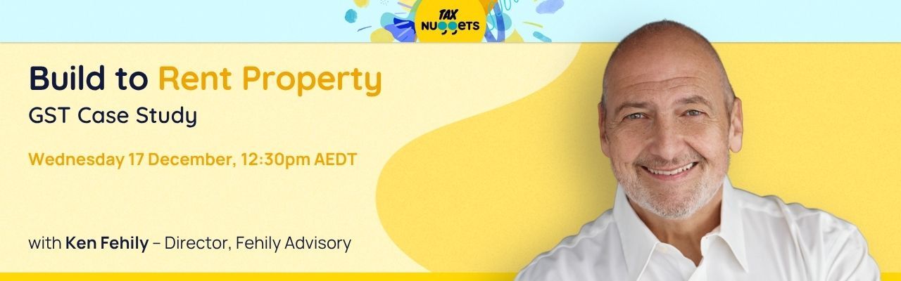 GST Case Study: Build to Rent Property