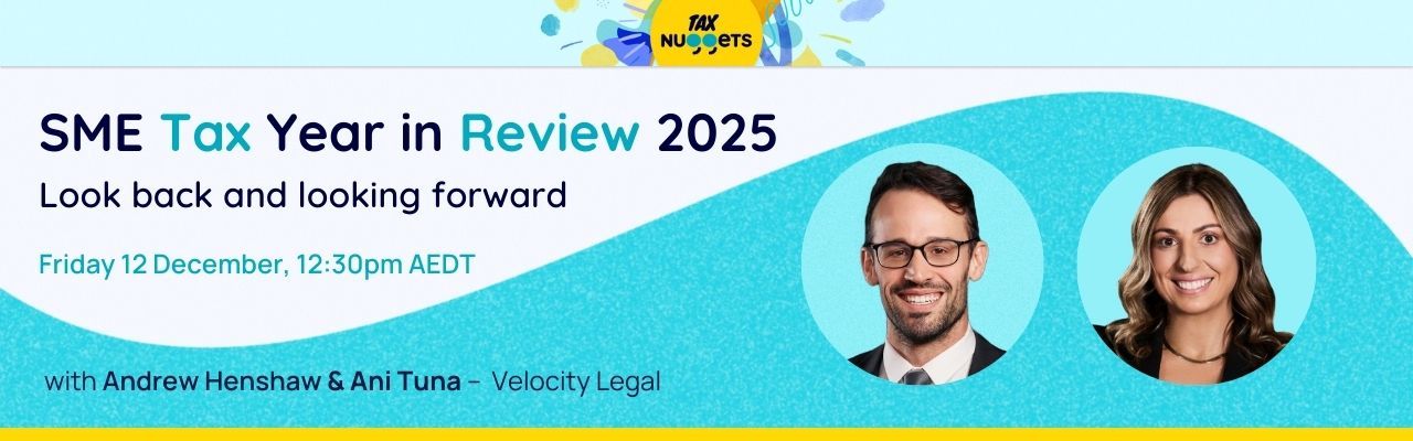 SME Tax Year in Review 2025: Look Back and Looking Forward