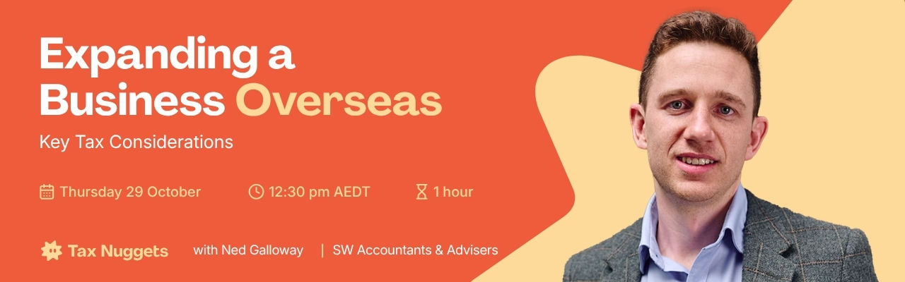 Expanding a Business Overseas: Key Tax Considerations