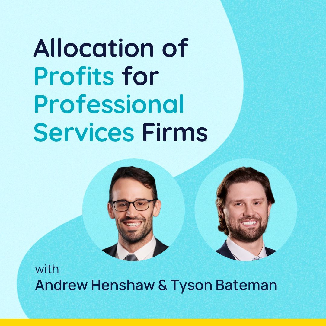 Allocation of Profits for Professional Services Firms 