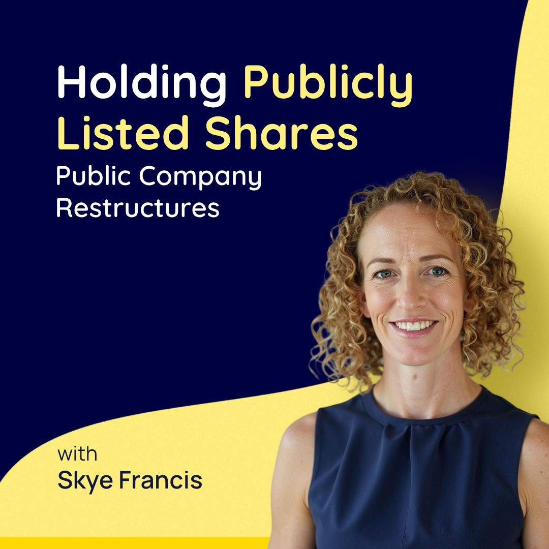 Holding Publicly Listed Shares: Public Company Restructures