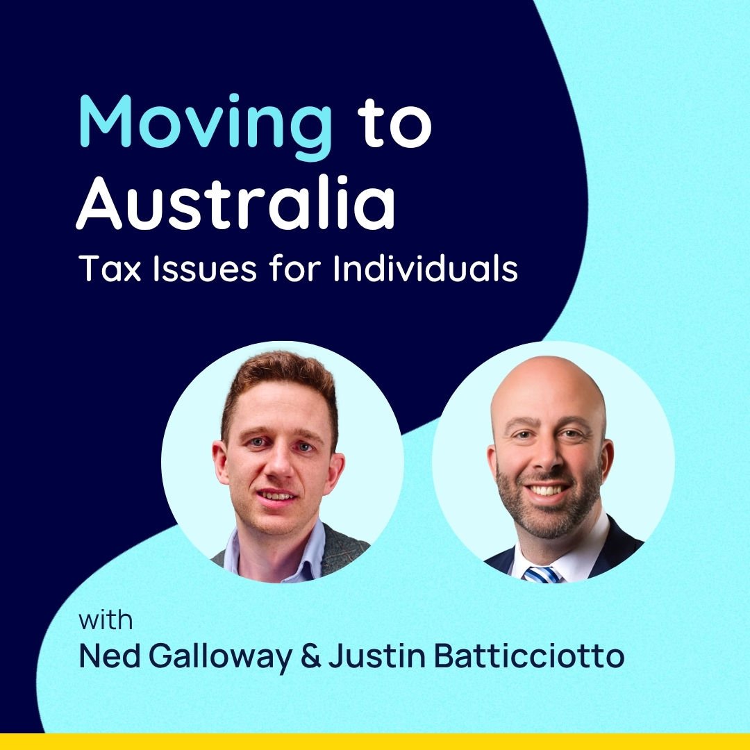 Moving to Australia: Tax Issues for Individuals