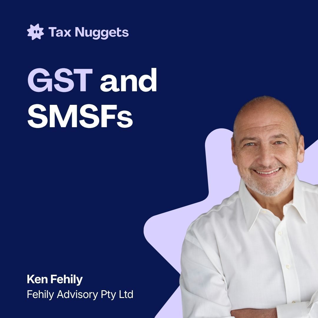 GST and SMSFs