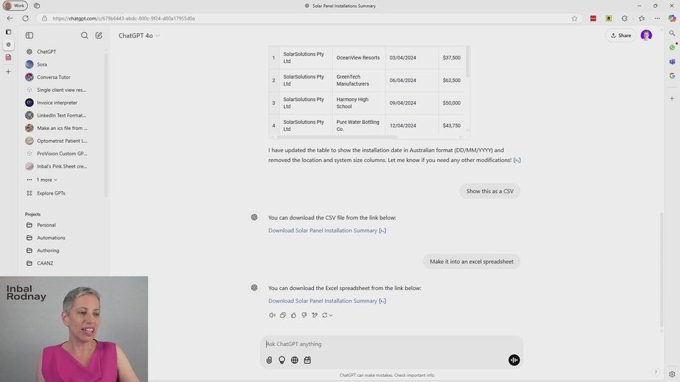 8.4 Getting it back in different formats